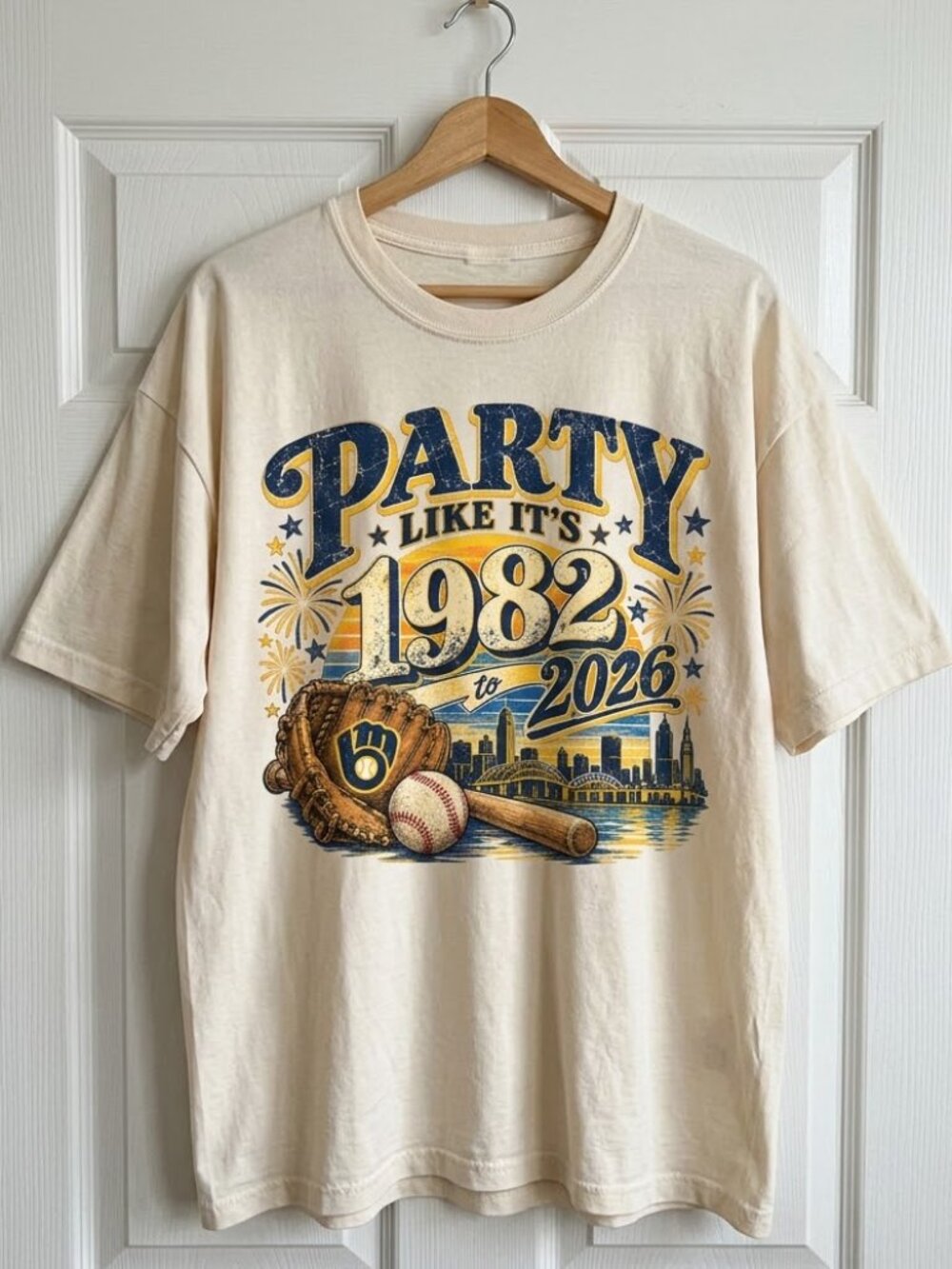2026 Brewers National League Champions Graphic Tee, Milwaukee Baseball Fan Gift